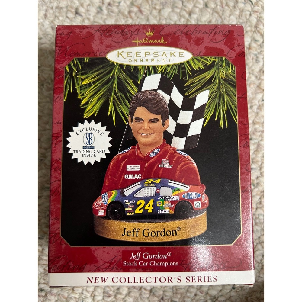 Jeff Gordon Hallmark Keepsake Ornament Stock Car Champions 1997 SB Trading